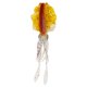 thumbnail image 3 of Señuelo de pesca suave de 15 cm de longitud Swimbait con faldas de calamar realistas Señuelo de pulpo Naranja, 3 of 9