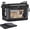 24.0"L x 16.5"W x 16.5"H, variant on Collapsible Dog Crate, 20-Inch Portable Dog Travel Crate for Small Dogs, Oxford Fabric Pet Carrier with 4 Mesh Doors, Handles, Storage Pocket, Water Bottle Holder, Ink Black
