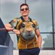 thumbnail image 4 of Fotbe Modern Yellow Sweater Guinea Pig Camiseta Polo de Golf para Hombre con Estampado – Camisa Deportiva Transpirable con Cuello Abotonado-Large, 4 of 6