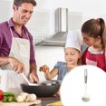 thumbnail image 4 of Espátula de sílice Cucharón para sopa Anillo chapado en oro Ollas y sartenes antiadherentes Espátula de sílice especial Utensilios de cocina de sílice de grado alimenticio para el hogar Akmoler, 4 of 9
