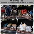 thumbnail image 3 of HUISEFOR Cow Print Aztec Tribal Car Trunk Mat 29" x 39" Scratchproof All Weather Trunk Protection Cargo Liner, Waterproof, Anti Slip, Easy Installation, Fits for Most Cars SUV, 3 of 7