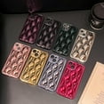thumbnail image 5 of Case for iPhone 15,3D Water Ripple Pattern Chrome Plating Electroplate Non-Yellowing Glossy Case,Soft TPU Full Protection Case for iPhone 15 Phone Case 6.1 Inch,Pink, 5 of 8