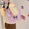 thumbnail image 3 of Bolsos de hombro Sanrio de alta capacidad, bolsa de maquillaje transparente, bolsa de aseo impermeable My Melody, bolsa de playa, bolso de viaje, regalo2836, 3 of 5