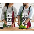 thumbnail image 3 of Yehwow Pizzeria Retro Poster on Grunge Bib Apron For Kitchen BBQ Gardening With Adjustable Neck Strap 27x31 Inch, 3 of 4