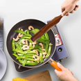 thumbnail image 3 of Portable Long Handle Spatula Kitchen Non Stick Cooking Utensils Wooden Spatula, 3 of 3