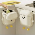 thumbnail image 3 of UFORU 3.2 Gallon Kitchen Compost Bin for Counter Top or Under Sink, Hanging Small Trash Can with Lid for Bathroom/Bedroom/Office/RV, 3 of 6
