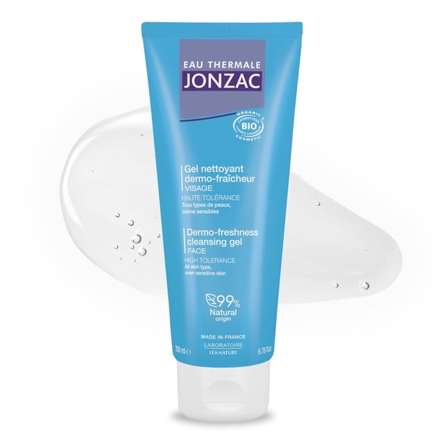 Limpiador facial Eau de Jonzac Rehydrate, gel dermolimpiador, 200 ml