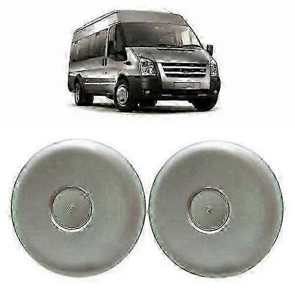 2 Pcs for Ford Transit Mk6 Mk7 Mk8 Front Wheel Centre Caps Trims Twin Rear Wheel YC151130DD YC15-1130-DD 1573029