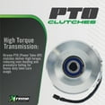 thumbnail image 4 of Replaces Warner 5218-254 Dixie Chopper PTO Clutch - Free Upgraded Bearings, 4 of 7