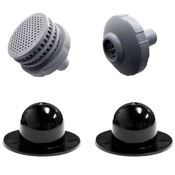 Ground Swimming Pool Part with Outlet Strainer & Inlet Nozzle and Pool Plug Stopper for Water Circulation