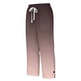 thumbnail image 6 of Ihhxva Women's Cotton Capri Pants Relaxed Fit Side Slit Button Floral Elastic Waist Pockets Straight-Leg Mid Rise Casual Summer S-2XL, 6 of 6