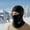 Black, variant on Men's 3-in-1 Winter Balaclava Mask, Fleece Lined Face Cover, Windproof Ski Mask, Thermal Neck Gaiter, Cold Weather Hood, Motorcycle Riding Mask, Outdoor Sports Face Protection - Beige