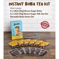 thumbnail image 2 of Boba Fide Brown Sugar Boba Tea Kit + Reusable Boba Tea Straw, 6 Servings, 2 of 5