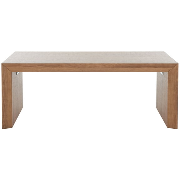 Safavieh Woodrow Modern Wood Coffee Table, Natural Brown