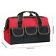 thumbnail image 3 of Bolsa de tela Oxford 1680D multifunción, bolsa de electricista portátil, organizador de Hardware, 3 of 7