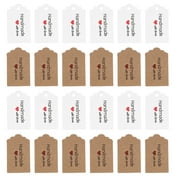 200pcs Kraft Paper Tags Gift Hanging Tag Baking Food Package Tags Packing Label