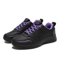 thumbnail image 5 of AUDeals Women's Arch Support Sneakers, Lace Up Leather Walking Shoes with Wide Toe Box, Lightweight Non Slip Casual Style, 5 of 9