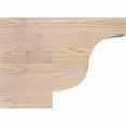 thumbnail image 3 of 5 1/2"W x 12"H x 16"L Newport Smooth Rafter Tail, Douglas Fir, 3 of 4