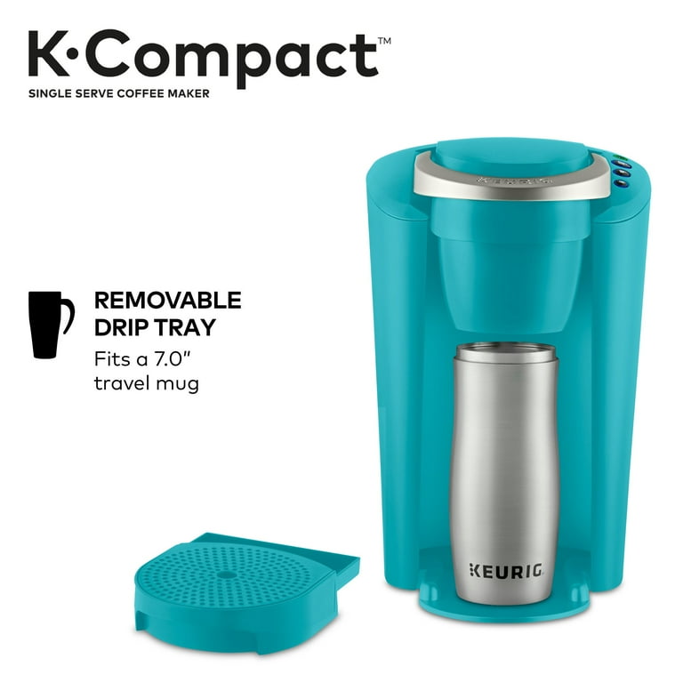 Keurig K-Compact Single-Serve K-Cup Pod Coffee Maker, White - Walmart.com