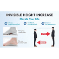 thumbnail image 4 of Invisible 4cm Heel Lift Insoles - Height Increasing Inserts for Men & Women, Comfortable Cushion Pads for Everyday Use, 4 of 19