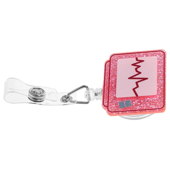 Masteelf Retractable Badge Clip Holder ID Badge Holder Clip Reusable Badge Buckle for Nurses Doctors