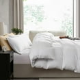 thumbnail image 6 of Virtu 2-Piece Duvet Cover Set, Soft Prewashed Bedding Set Twin/Twin XL with Pillow Shams, White, 6 of 8