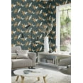 thumbnail image 5 of Advantage Kusama Dark Blue Crane Wallpaper, 5 of 5