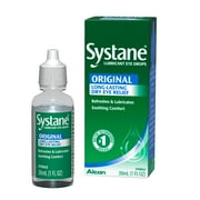 Systane Lubricant Long Lasting Liquid Eye Drops for Dry Eye Relief and Daily Use, 30 ml