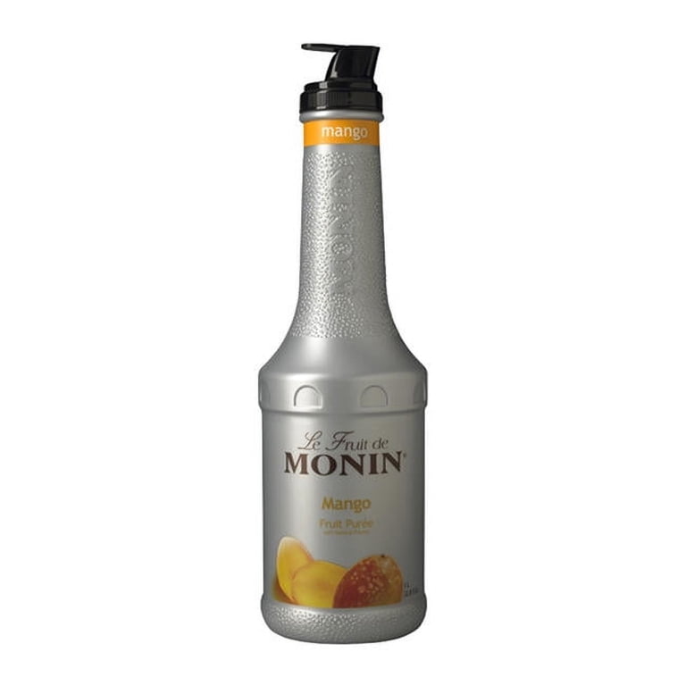 MONIN マンゴーフル−ツミックス 4本入り 1L Monin Mango Puree cs 4/1 ltr - Walmart.com