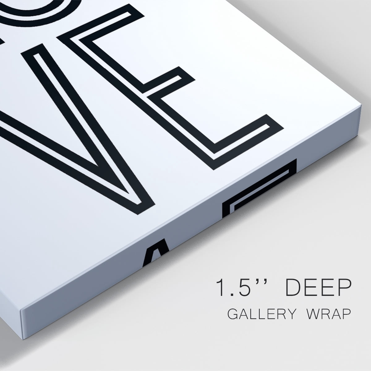 Bold Love II Premium Gallery Wrapped Canvas - Ready to Hang