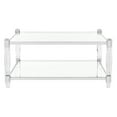 thumbnail image 6 of SAFAVIEH Couture Isabelle Contemporary Acrylic Coffee Table, Silver, 6 of 9