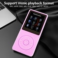 thumbnail image 4 of MP3 Player, Music Player with 16GB Micro SD Card, Build-in FM Radio/Video Play/Voice Recorder/E-Book Reader, Supports up to 128GB, Pink, 4 of 9