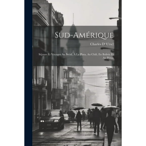 Sud-Amérique: Séjours Et Voyages Au Brésil, À La Plata, Au Chili, En Bolivie Et Au Pérou (Paperback)