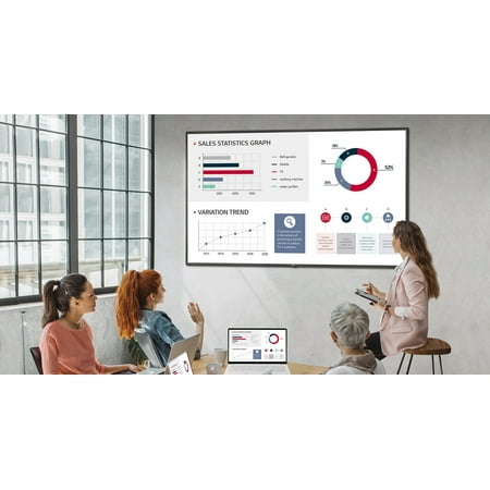 43in UL3G-B Series IPS UHD Commercial Display Monitor with Built-in Quad Core SoC, webOS 4.0 Smart Signage Platform, Crestron & Cisco compatible & built-in speaker