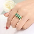 thumbnail image 7 of YYKihy Silver Women Fashion Trend Single Full Diamond Zircon Ring Ladies Jewelry Diamond Rings For Women Size 6 10, 7 of 7