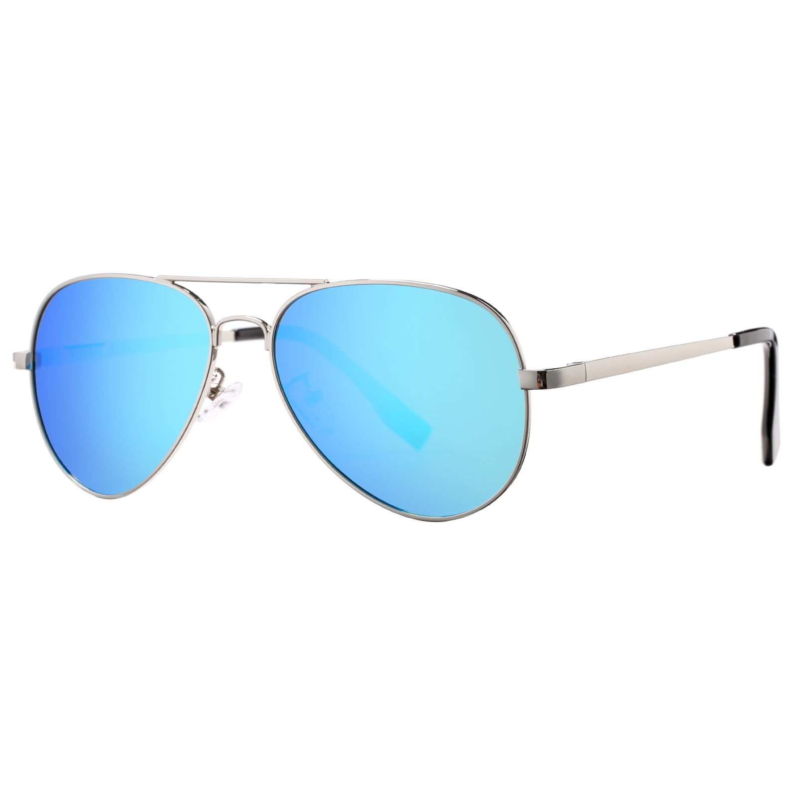 COASION Mens Polarized Aviator Sunglasses Blue Tinted Aviators for ...