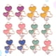 thumbnail image 1 of unbranded 12Ud Charm Colgante Corazón Para Pulseras Accesorios Joyería En Colores Variados, 1 of 4