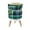 Color 1, variant on Small Trash Can with Lid Western Landscape Stained Glass Prominent Cactus Turquoise 1.8 Gallon Dog Proof Trash Can Round Garbage Can Waste Bin Wastebasket for Bathroom Bedroom Living Room