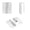 Stainless Silver-LEFT HANDED, variant on 2.5 Inch Lift Off Hinges, Stainless Steel 304 Small Slip Joint Flag Hinge, Removable Hinges for Wooden Metal Doors, Cabinet Doors, Metal Boxes and More (Right Handed, 4 PCS)