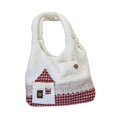 thumbnail image 3 of Bolso de mano para mujer, bolso de viaje de moda, bolso tipo cartera para ir de compras y citas al aire libre Rojo, 3 of 8