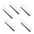 thumbnail image 3 of 5 separadores de estantes de plástico, separadores laterales magnéticos, tablillas de clasificación para supermercados., 3 of 7