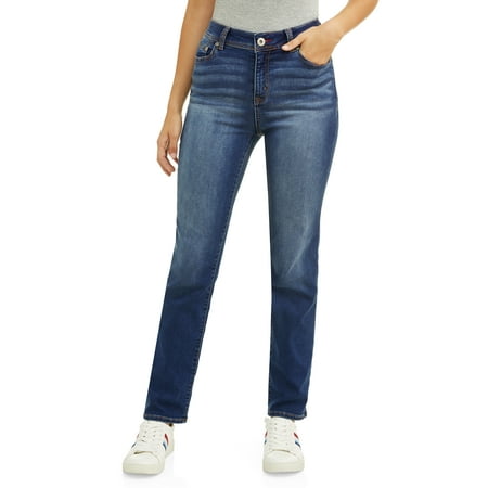 EV1 from Ellen DeGeneres Maddy Straight Leg Jean Women's (Medium Wash)