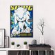thumbnail image 3 of Póster de anime S-Sonic en papel impreso para el hogar, sala de estar, dormitorio, entrada, bar, restaurante, cafetería, pintura artística, decoración, 3 of 5