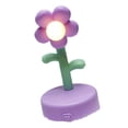 thumbnail image 2 of Decorative Nightstand Lamp, Simple Lighting Stylish Aesthetically Pleasing Flower Table Lamp Heart Button Lightweight Portable  For Study Office, 2 of 8