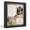 Black-11*14, variant on Black 16*20 Solid Hardwood Shadow Box Frame with Lock and Glass Window