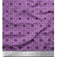 thumbnail image 1 of Soimoi Poly Georgette Fabric Flower Artistic Decor Fabric Printed Yard 42 Inch Wide, 1 of 3