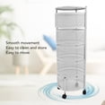 thumbnail image 3 of Kitchen Rotating Basket, Raised Fence Kitchen Rotating Storage Rack Multifunctional Durable Carbon Steel  for Fruit Black,White, 3 of 7