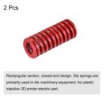 thumbnail image 3 of Unique Bargains Die Spring 2 Pack TM 20mm OD 50mm Spiral Stamping Medium Load Die Springs, Red, 3 of 6
