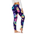 thumbnail image 5 of Women's Leisure Sports Carnival Printed Leggings Womens Business Tops Womens Work Clothes Casual Swim Leggings for Women 6xl Womens plus Size Tops Warm Leggings Business Clothes for Women under, 5 of 5