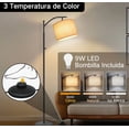 thumbnail image 3 of Lámpara De Pie Retro, 160 Cm, Led De Bajo Consumo, 3 of 4